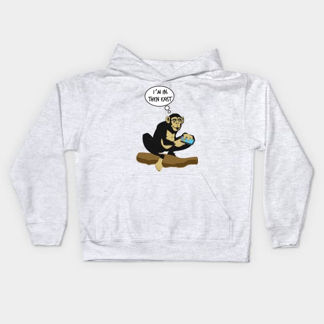 thinking Kids Hoodie by retrocolorz